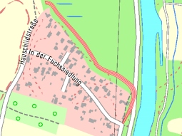 Lageplan Deichbau Fuchssiedlung