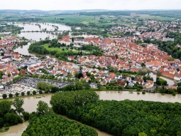 Junihochwasser 2013 in Donauwörth
