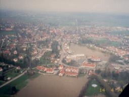 Hochwasser in Burgau 1994