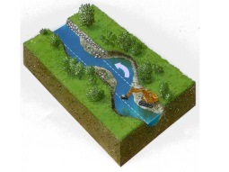 Um eine möglichst naturnahe Gewässerstruktur zu fördern, werden zunächst Uferbefestigungen entfernt, das Flussbett verbreitert und die ufer abgeflacht