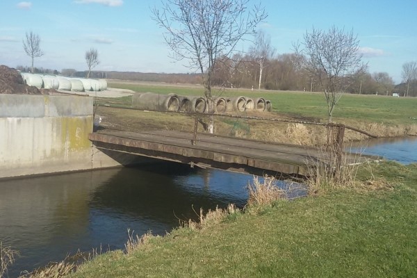 Untere Mühle vor der Umsetzung des Hochwasserschutzes